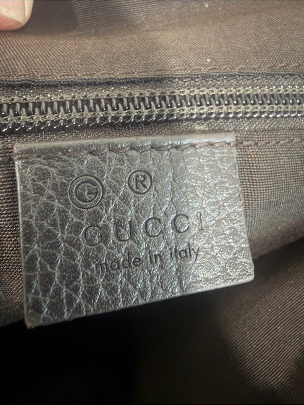 Gucci Brown GG Supreme Canvas Duffel Bag - Picture 5 of 11